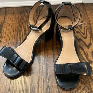Pour La Victorie- Aimee Black Leather Sandals
